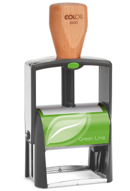 Colop 2600 - Green Line - 58x37mm